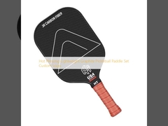 Hot Pressing Lightweight Graphite Pickleball Paddle Set Custom Logo